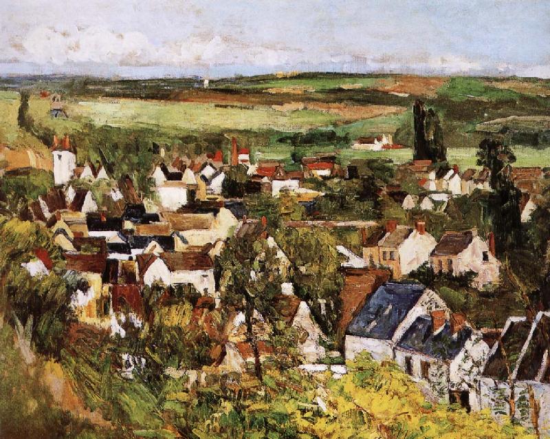 Paul Cezanne village panorama